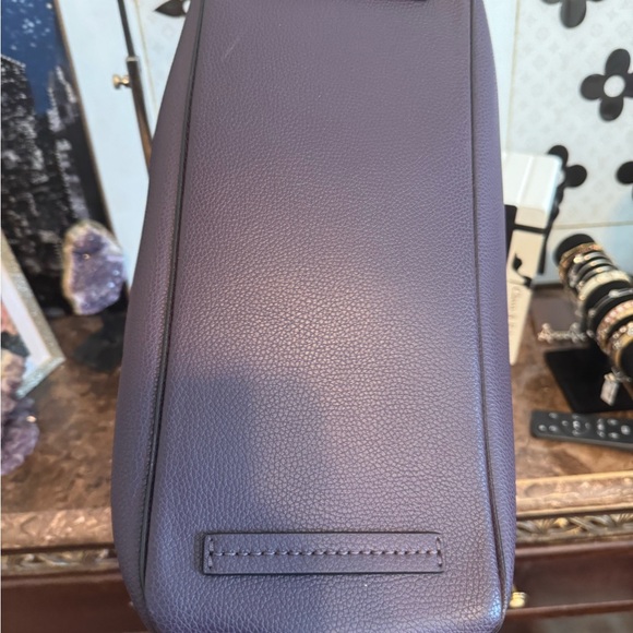 Marc Jacobs RARE Purple Leather Lock and Key Shoulder Bag - Picture 8 of 14